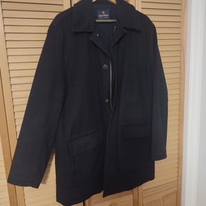 Brooks brothers navy pea coat